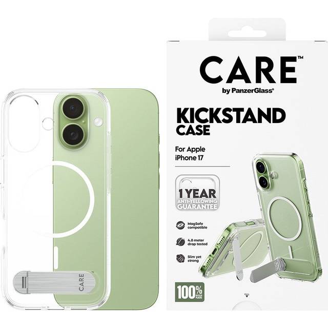 bedste mobilcover – CARE by PanzerGlass Kickstand til iPhone 17