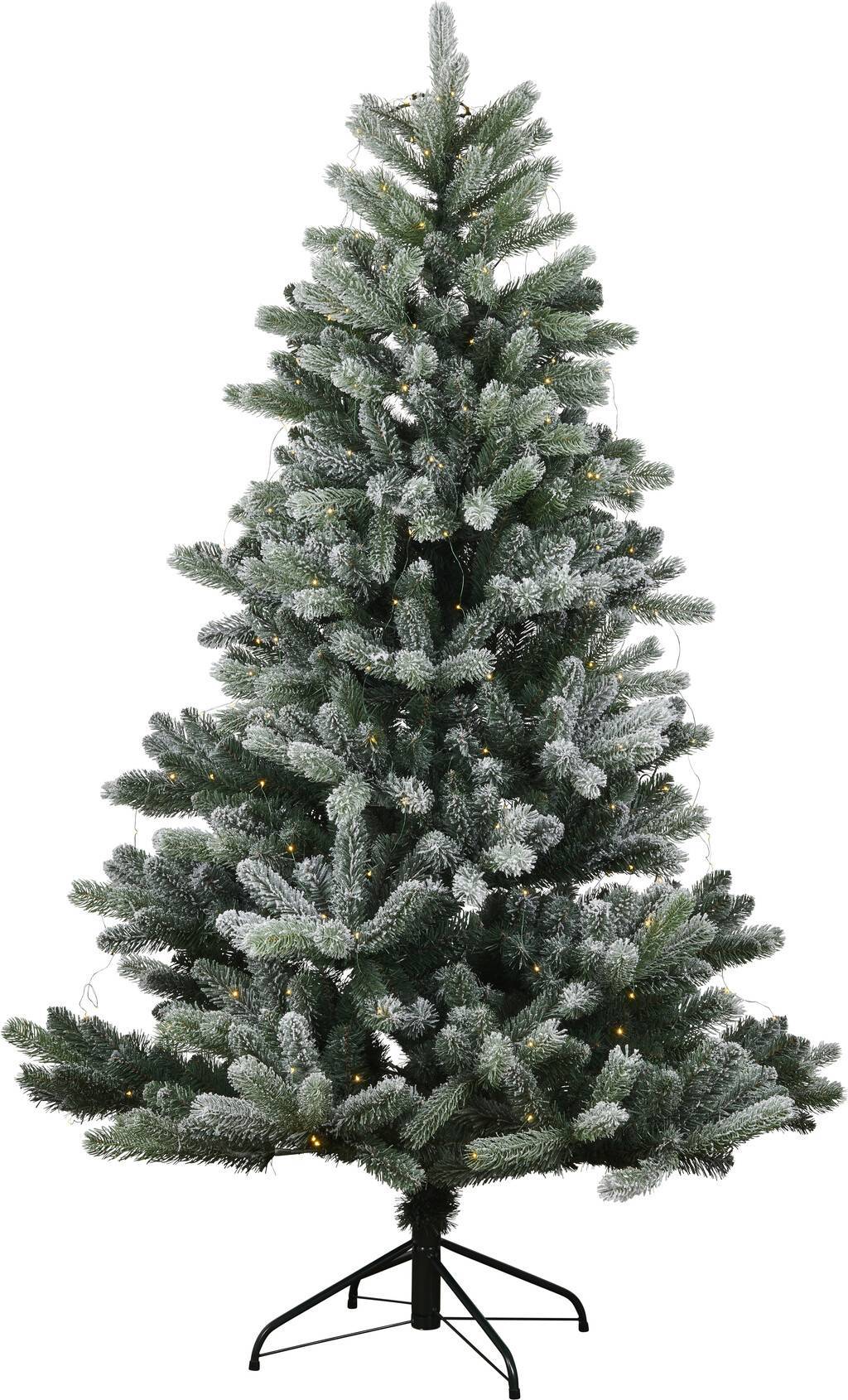 bedste kunstige juletræ uden lys med sne bedst i test